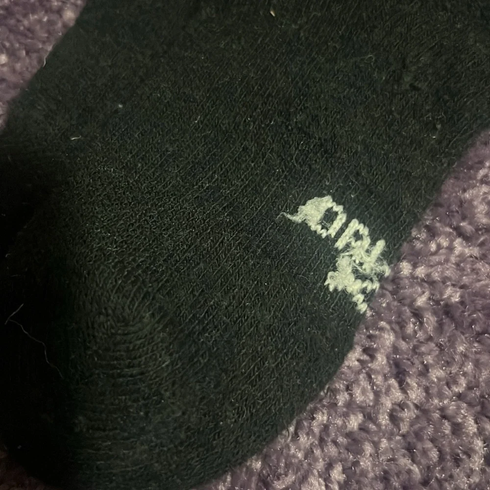 Nike socks. Black and white. Preschool. 4 pair. No holes, just wear on a few.